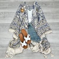 Morocco Tassels Kimono