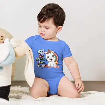 Big Dreams, Tiny Steps - A Magical Unicorn Onesie