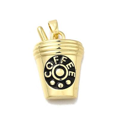 Brass Enamel Pendants