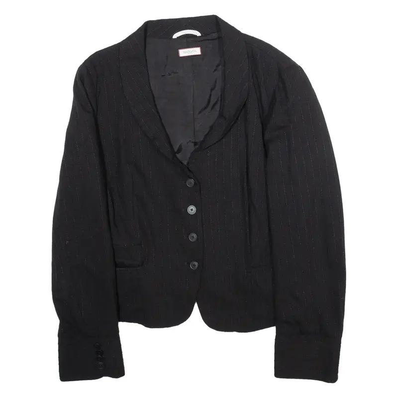 MAX&CO Womens Blazer Jacket Black S