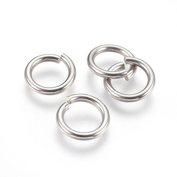 Tarnish Resistant 304 Stainless Steel Open Jump Rings