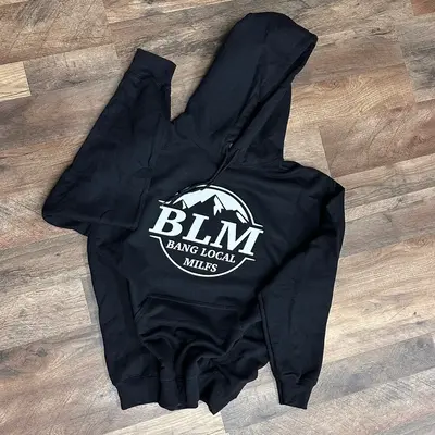 Local Milf Black Hoodie