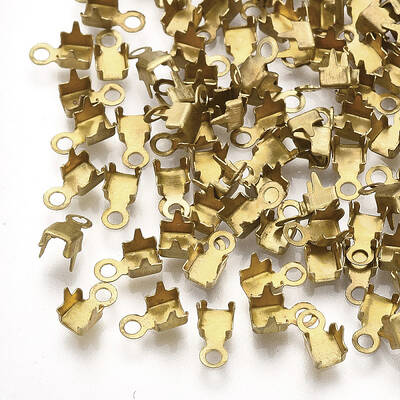 Brass Folding Crimp Ends