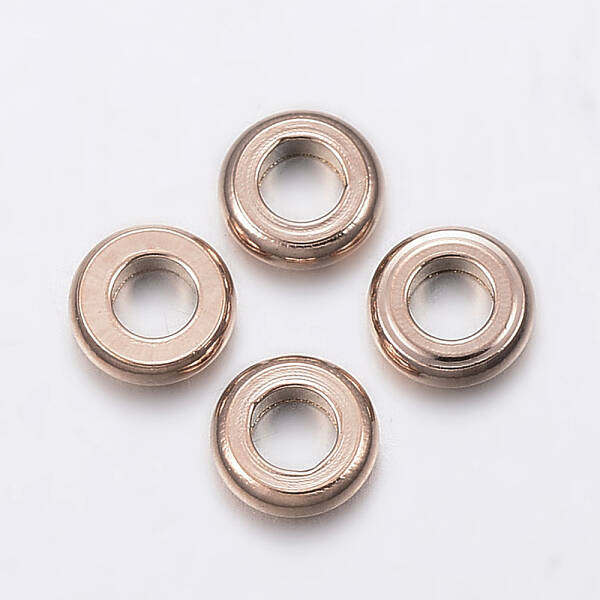 Ion Plating(IP) 304 Stainless Steel Spacer Beads