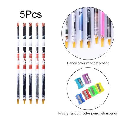 5D Diamond Painting Point Drill Pen with Clay Sharpener DIY Sticky Crafts (5PCS)