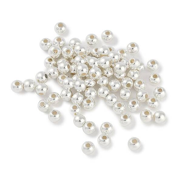 CCB Plastic Round Beads