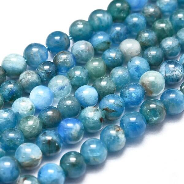 Natural Apatite Beads Strands