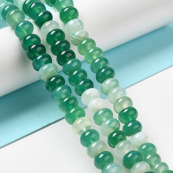 Natural Agate Beads Strands