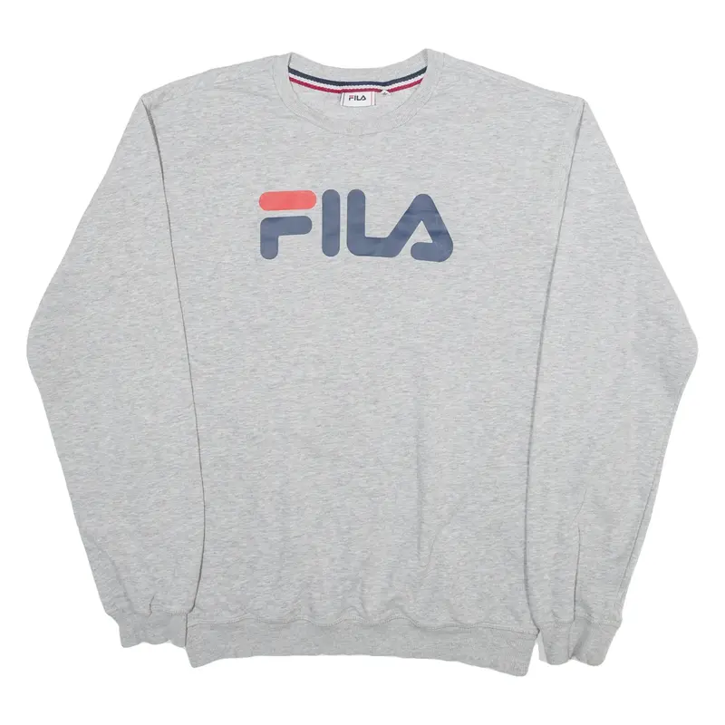 FILA Mens Sweatshirt Grey M