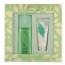 Elizabeth arden Green Tea eau de parfum 100 ml gift box and Green Tea body cream with gocce honey, 100 ml size