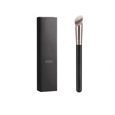 Eye Concealer Makeup Brush, Under Eye Contour Brush Synthetic Makeup Brushes for Concealing Blending Setting ,Traveling Gif...