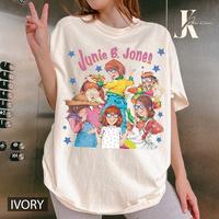Junie B Teacher T-Shirt, Junie B Jones Comfort Color Shirt, Gift For Teacher, School Theme Shirt, Kindergarten Teacher Shirt,...