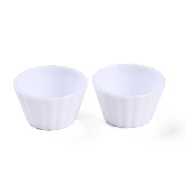Mini Plastic Simulated Egg Tart Cup