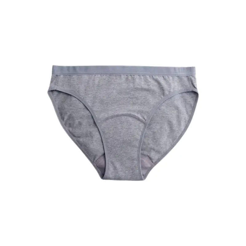 Imse Bikini - Grey Period Panties - Medium Flow S