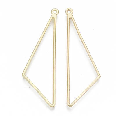 Alloy Open Back Bezel Big Pendants