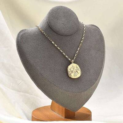 304 Stainless Steel Constellation Pendant Necklaces