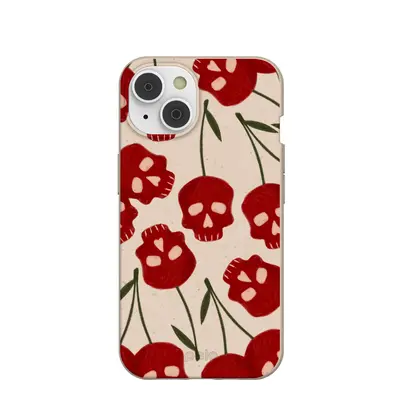 Seashell Scary Cherry iPhone 14/16e Case