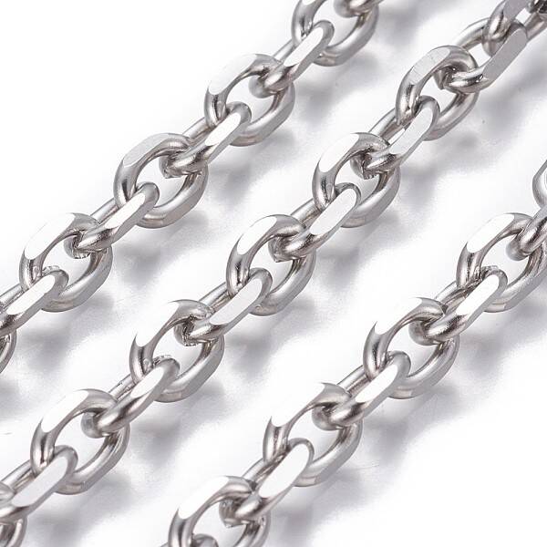 Tarnish Resistant 304 Stainless Steel Cable Chains