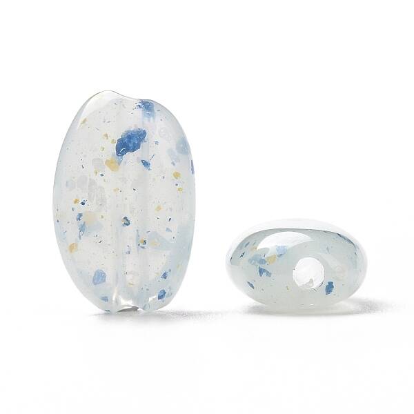 Opaque Acrylic with Point Pattern Beads