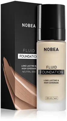 NOBEA Day-to-Day Long-lasting Fluid Foundation Color 05 Neutral Beige 28 ml