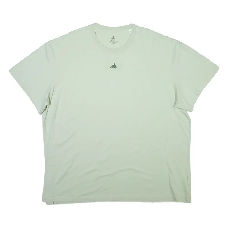 ADIDAS Mens T-Shirt Green 2XL
