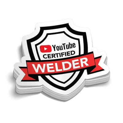 YT Welder Hard Hat Decal