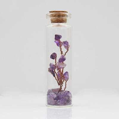 Glass Wishing Bottle Decorations