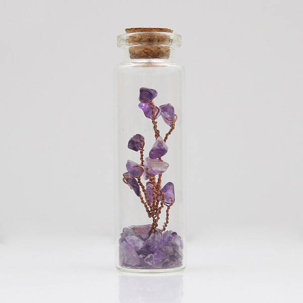 Glass Wishing Bottle Decorations