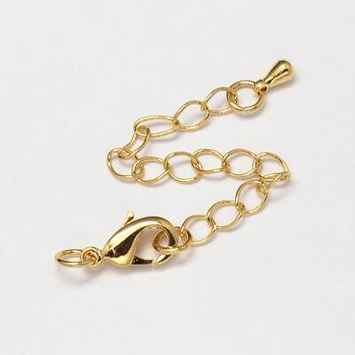 PVD Vacuum Plating Brass Chain Extender