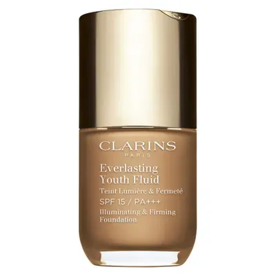 Clarins Everlasting Youth Illuminating and Firming Fluid Foundation - Liquid Makeup 30 ml shade 114