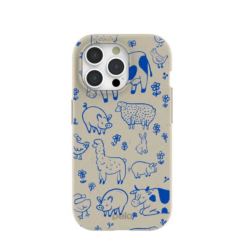 London Fog Happy Farmyard iPhone 15 Pro Case