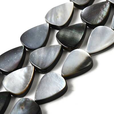 Natural Black Lip Shell Beads Strands