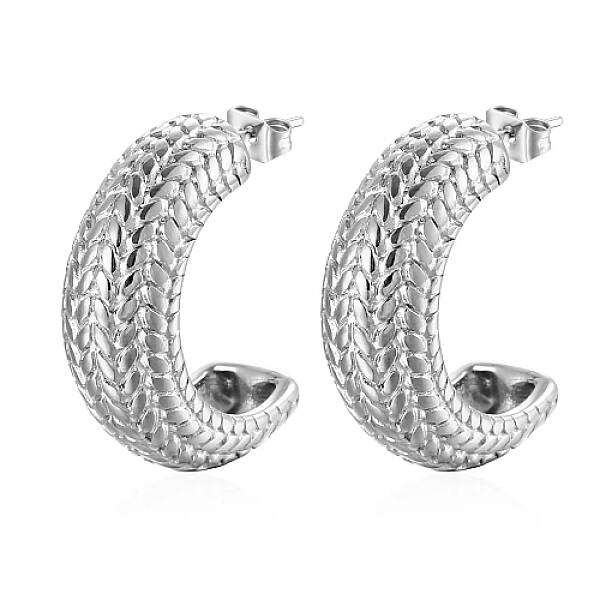 Non-Tarnish 304 Stainless Steel Arch Stud Earrings