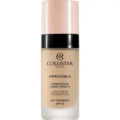 Collistar Long-lasting Makeup Foundation SPF 15 Impeccable 30 ml - Shade: 1N Ivory
