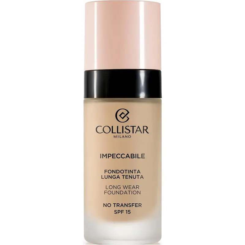 Collistar Long-lasting Makeup Foundation SPF 15 Impeccable 30 ml - Shade: 1N Ivory