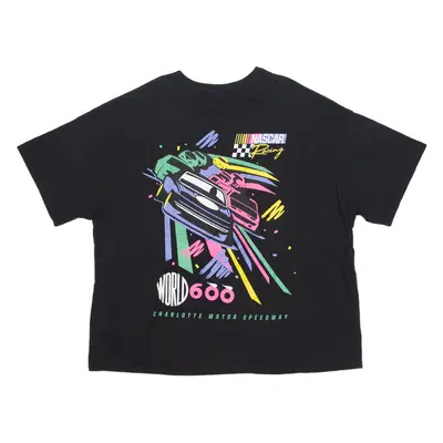 NASCAR Mens T-Shirt Black USA XL