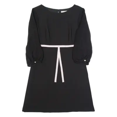 TED BAKER Womens Fit & Flare Dress Black Knee Length S
