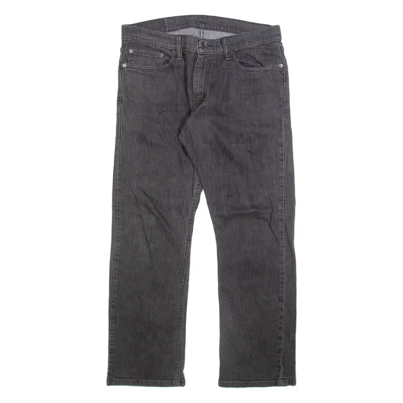LEVI'S Mens Jeans Grey Regular Straight W32 L29