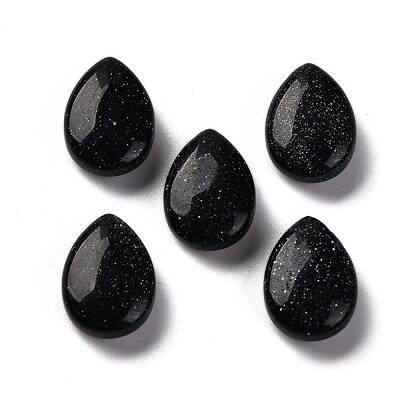 Synthetic Blue Goldstone Beads