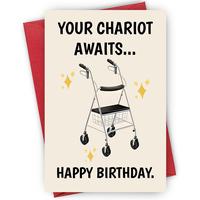 Funny Birthday Card with Envelope, Charming Birthday Greeting Card, Birthday Gift for Friends, Suitable for Any Occasion Birt...