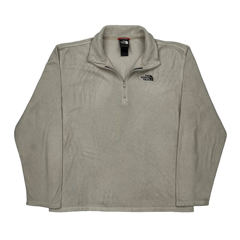 The North Face Fleece - Large Beige Polyester