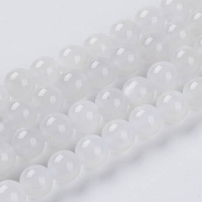Natural White Moonstone Beads Strands