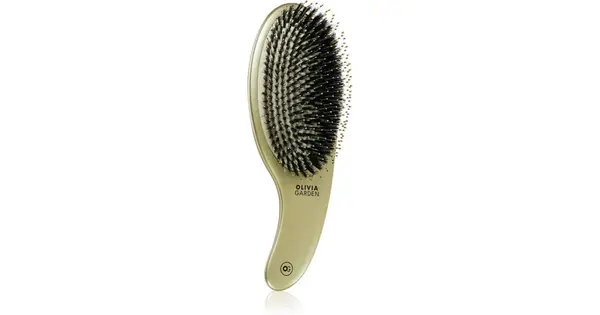 Olivia Garden Expert Board&Nylon Gold hairbrush with nylon and boar bristles