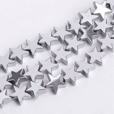 Non-magnetic Synthetic Hematite Beads Strands