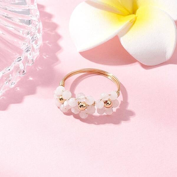 Natural Moonstone Finger Rings