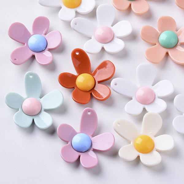 Opaque Acrylic Pendants