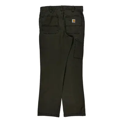 Carhartt Trousers - 32W 32L Khaki Cotton Blend