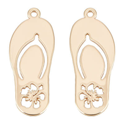 10Pcs Brass Pendants