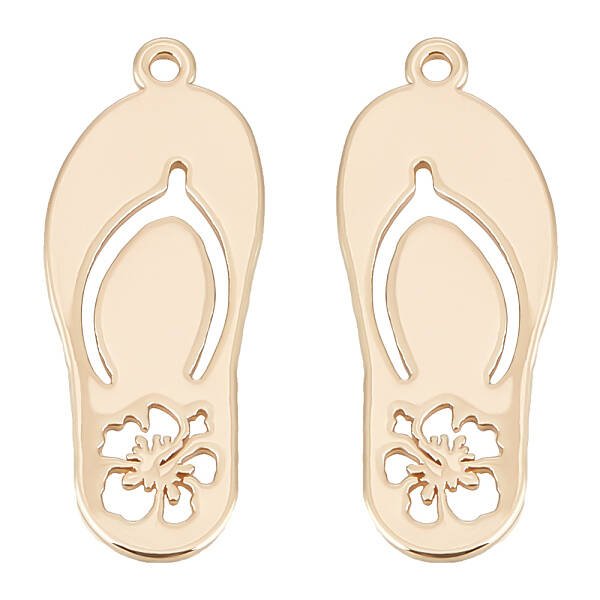 10Pcs Brass Pendants