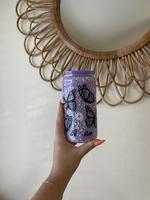 (1) 16oz Custom Snow-Globe Cup W/ Acrylic Lid & Straw, Choose design during our LIVE